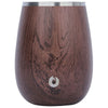 Snowfox Brown 12 oz. Vacuum Insulated Grand Pinot Wine Glass