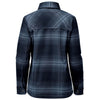 Stormtech Women's Midnight/Dusk Plaid Highland Sherpa Lined Plaid Jacket