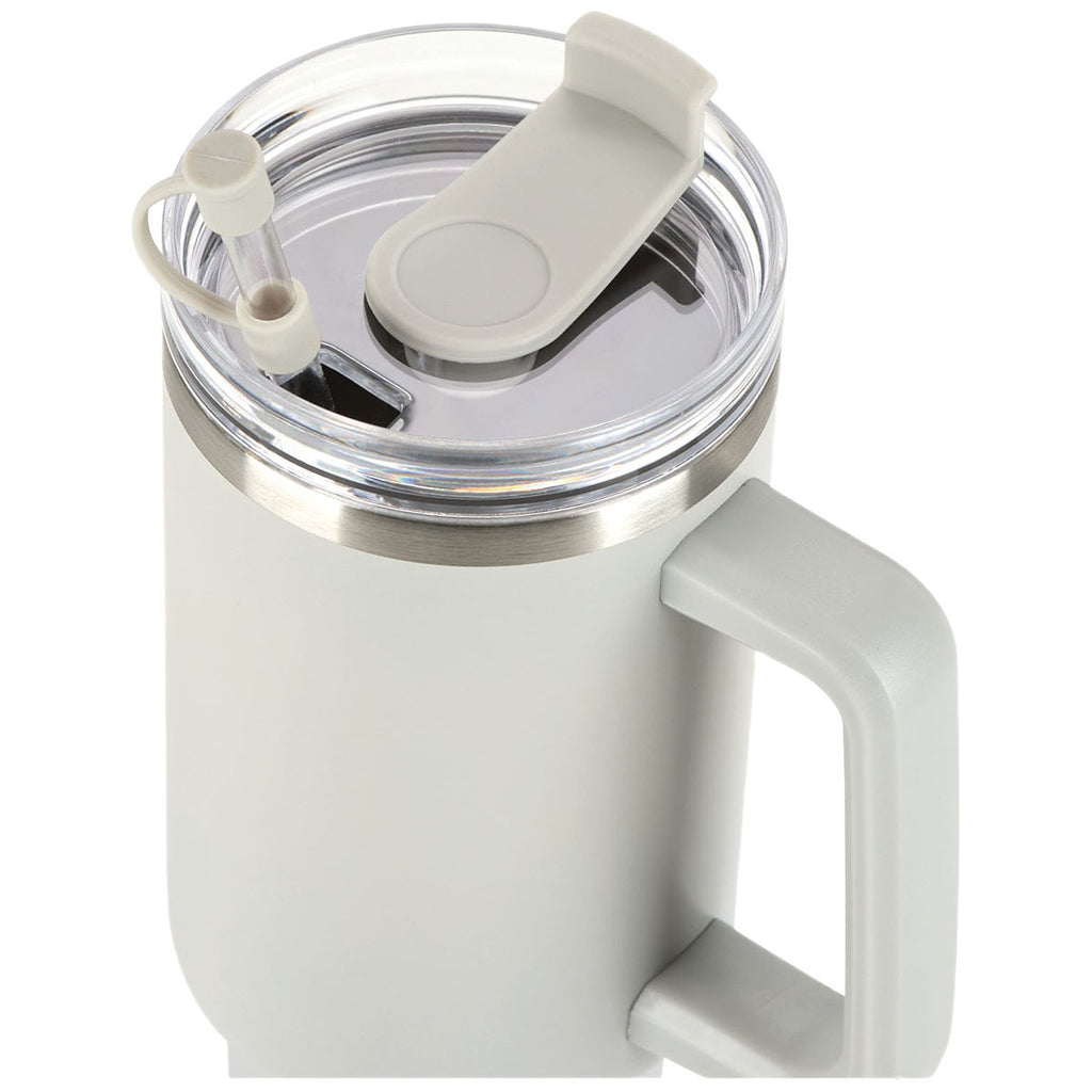 Manna Grey Atlas 40 oz. Double Wall Stainless Steel Travel Tumbler