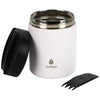 Manna White Nomad 16 oz. Double Wall Stainless Food Jar
