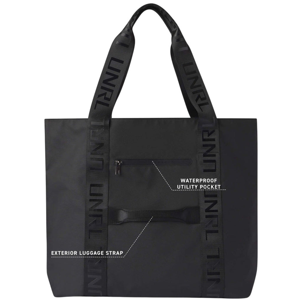 MerchPerks UNRL Black Commuter Tote Bag