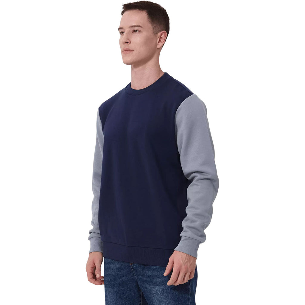 Levelwear Men's Navy/Pebble Ultimate Crew