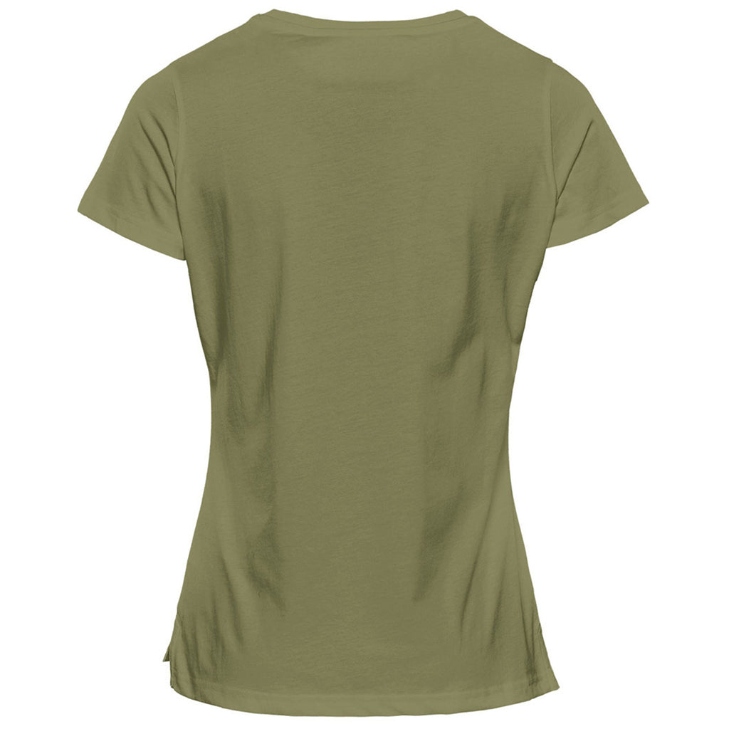 Stormtech Women's Sage Green Heather Equinox Short Sleeve Tee