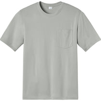CornerStone Men's Light Grey Workwear Pro Short Sleeve Pocket Tee