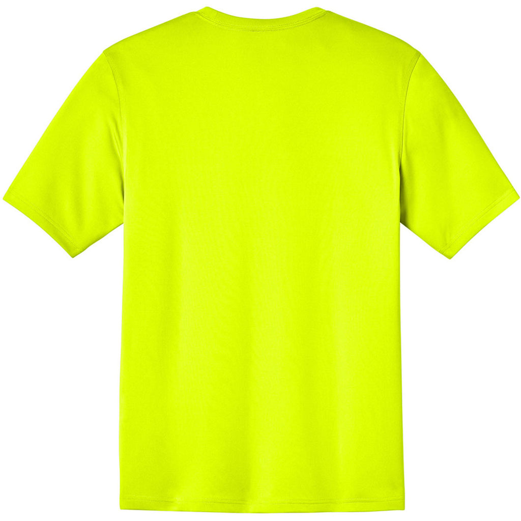 CornerStone Men's Safety Yellow Workwear Pro Short Sleeve Pocket Tee