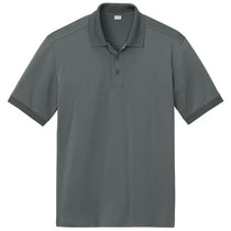 CornerStone Men's Metal Grey Workwear Pro Polo