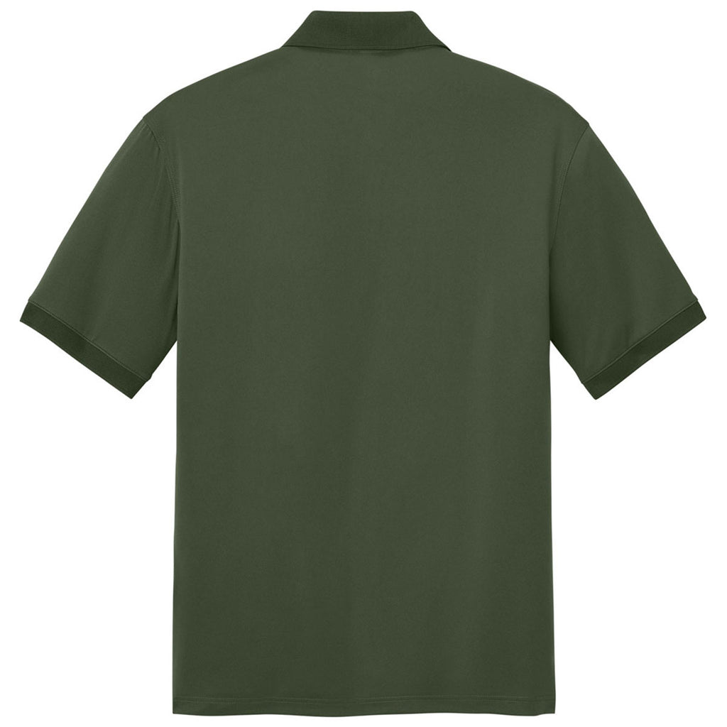 CornerStone Men's Tactical Green Workwear Pro Polo
