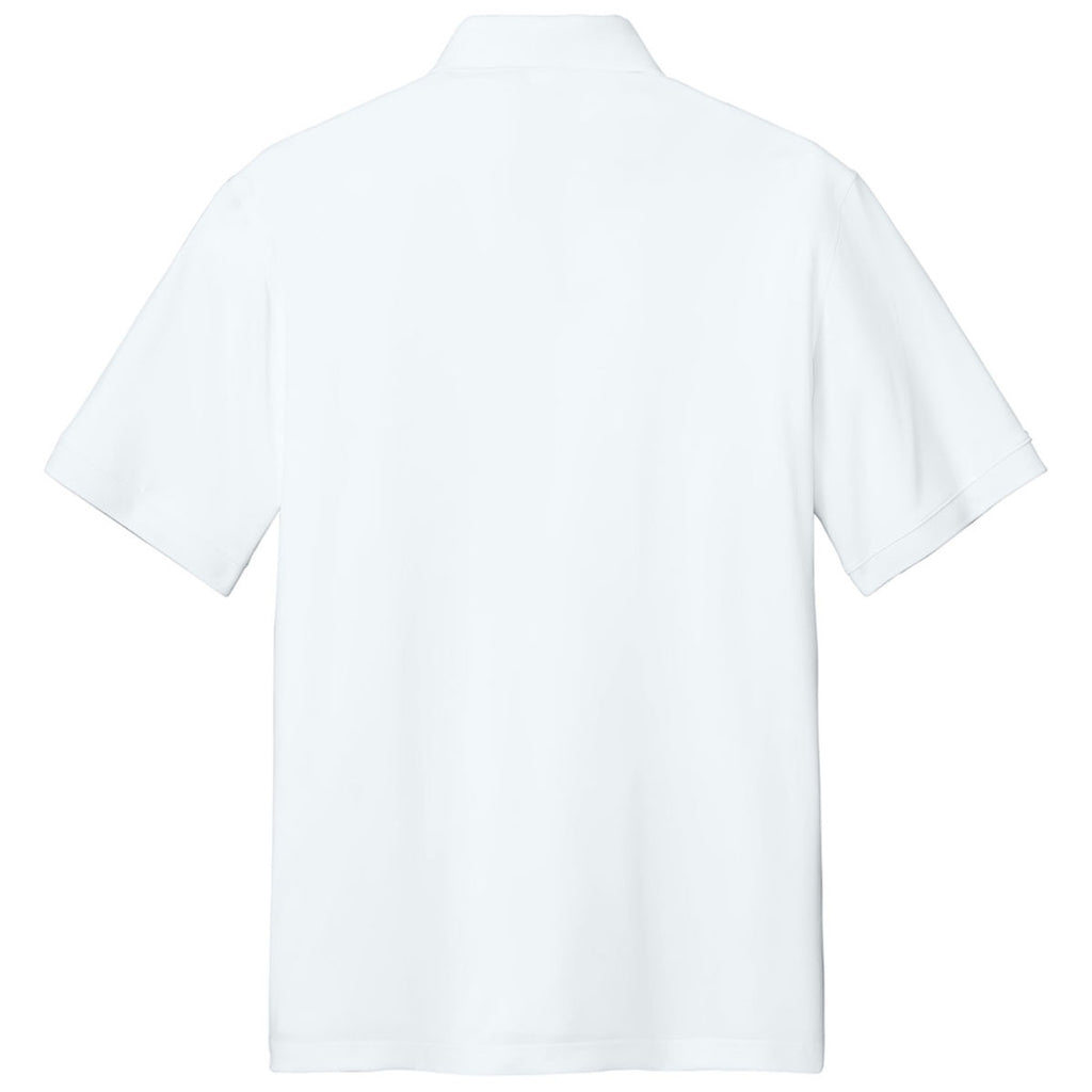 CornerStone Men's White Workwear Pro Polo
