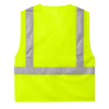 CornerStone Men's Safety Yellow ANSI 107 Class 2 Mesh Zippered Vest