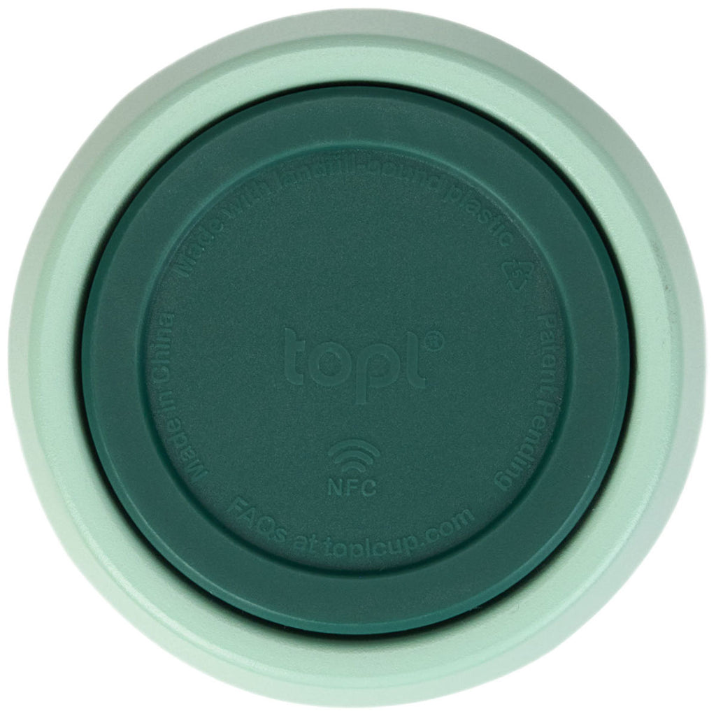 TOPL Aqua 16 oz. Double Wall, Recycled Stainless Steel 360° Tumbler