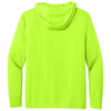 Carhartt Men's Brite Lime Force Sun Defender Long Sleeve Hooded T-Shirt