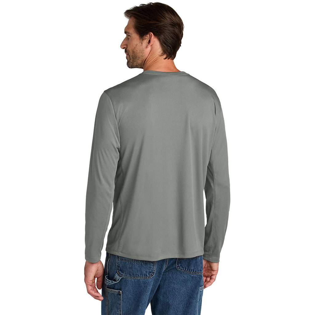 Carhartt Men's Asphalt Grey Force Sun Defender Long Sleeve T-Shirt