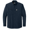 Carhartt Men's Navy Force Sun Defender Long Sleeve Shirt