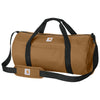 Carhartt Carhartt Brown Canvas Packable Duffel with Pouch