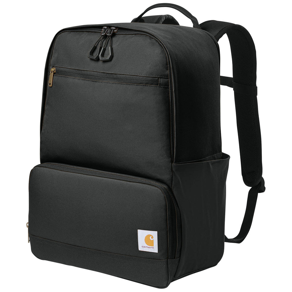 Carhartt Black Two-Compartment Cooler Backpack