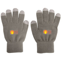 Debco Dark Grey/Light Grey Knit Touch Screen Gloves