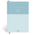 Papier Blue/Light Blue Colorblock Calendar Year Planner