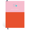 Papier Pink/Red Colorblock Gratitude Journal