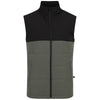 Swannies Golf Men's Black/Olive Green Cruz Vest