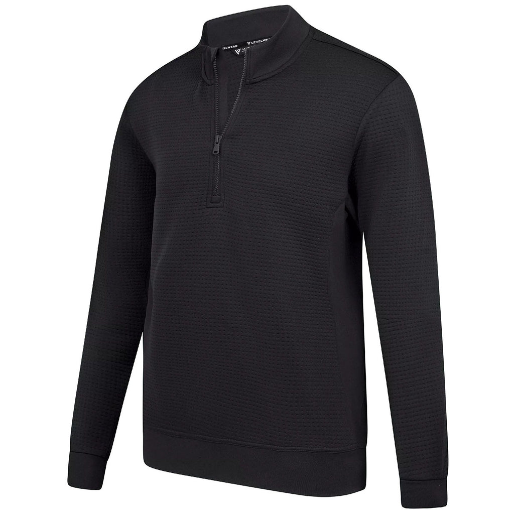 Levelwear Men's Black Cushion Pullover