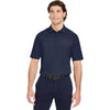 Devon & Jones Men's Navy CrownLux Performance Windsor Welded Polo