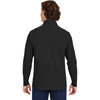 Devon & Jones Men's Black CrownLux Performance Windsor Welded Quarter-Zip