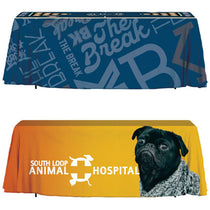 SnugZ White - Dye-Sub Full Bleed Drape 6ft Table Cloth