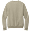 District Men's Heathered Latte Perfect Weight Fleece Crew