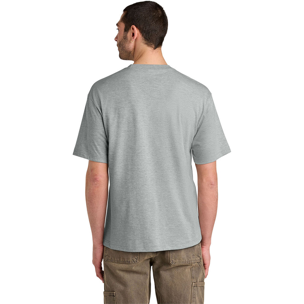 District Men's Light Heather Grey Heavyweight Very Important Tee