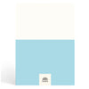 Papier Mid Blue Demi Plain Notebook