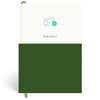 Papier Dark Green Demi Travel Journal