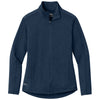 Eddie Bauer Women's River Blue Navy Heather Adventurer Full Zip