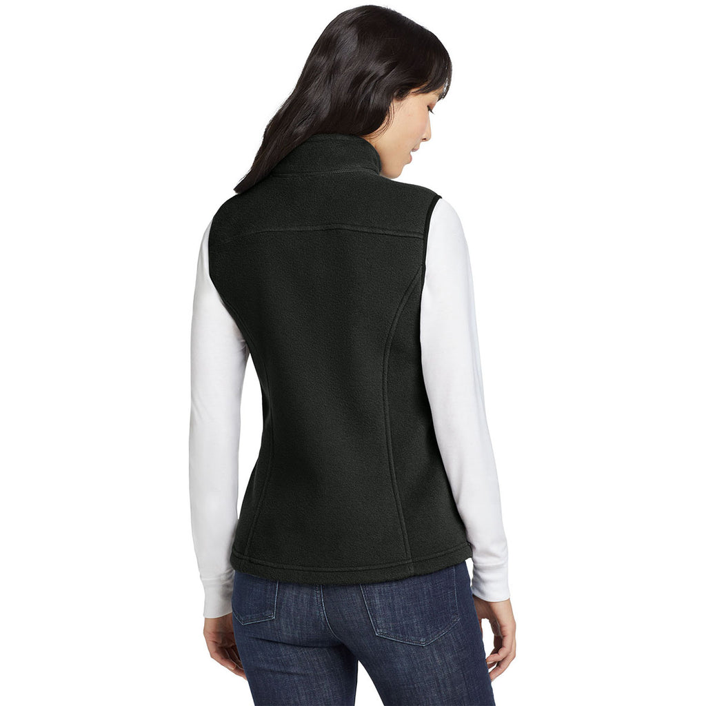 Eddie Bauer Women's Black Fleece Vest