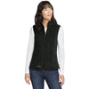 Eddie Bauer Women's Black Fleece Vest