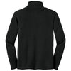 Eddie Bauer Men's Black Full-Zip Microfleece Jacket