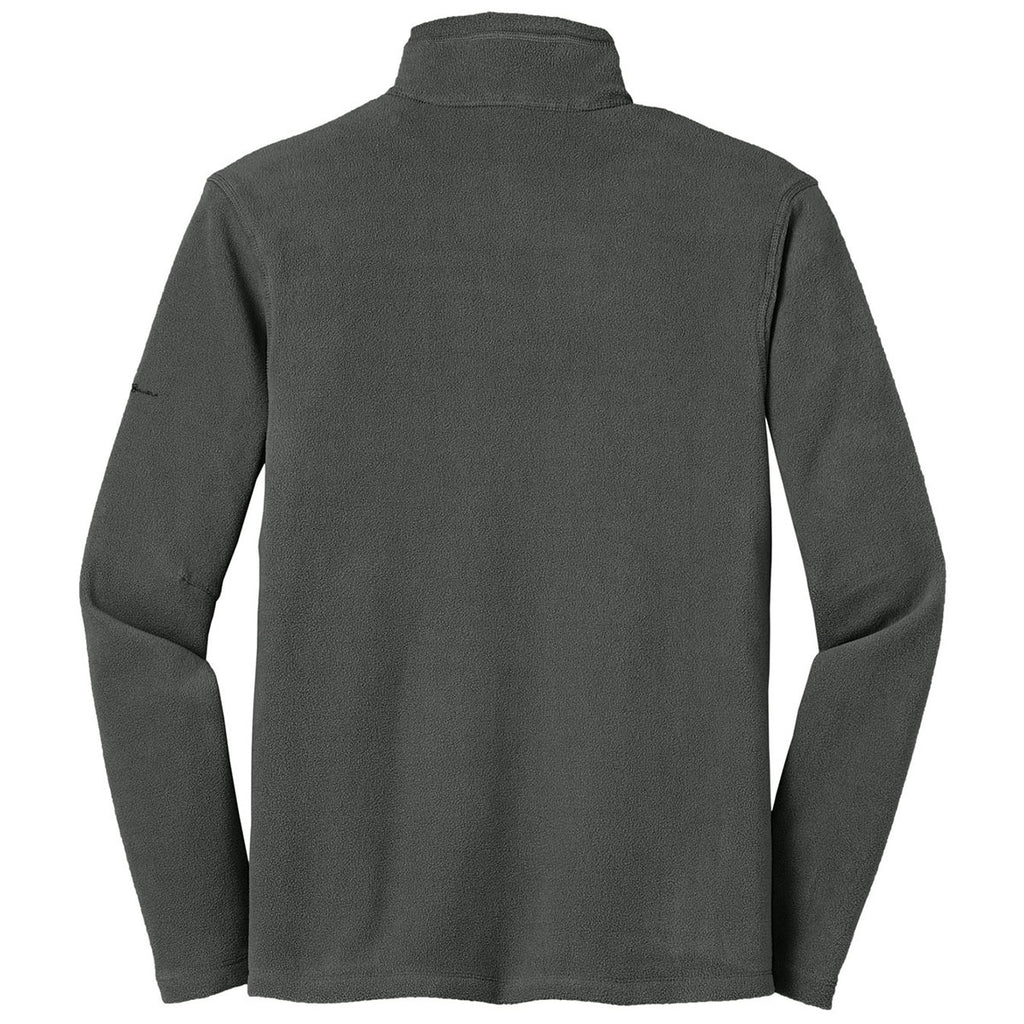 Eddie Bauer Men's Grey Steel Full-Zip Microfleece Jacket