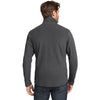 Eddie Bauer Men's Grey Steel Half Zip Microfleece Jacket