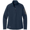 Eddie Bauer Women's River Blue Half Zip Performance Fleece Jacket