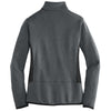 Eddie Bauer Women's Dark Charcoal Heather Full-Zip Heather Stretch Fleece Jacket
