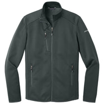 Eddie Bauer Men's Grey Steel Dash Full-Zip Fleece Jacket