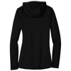 Eddie Bauer Women's Black Sport Hooded Full-Zip Fleece Jacket