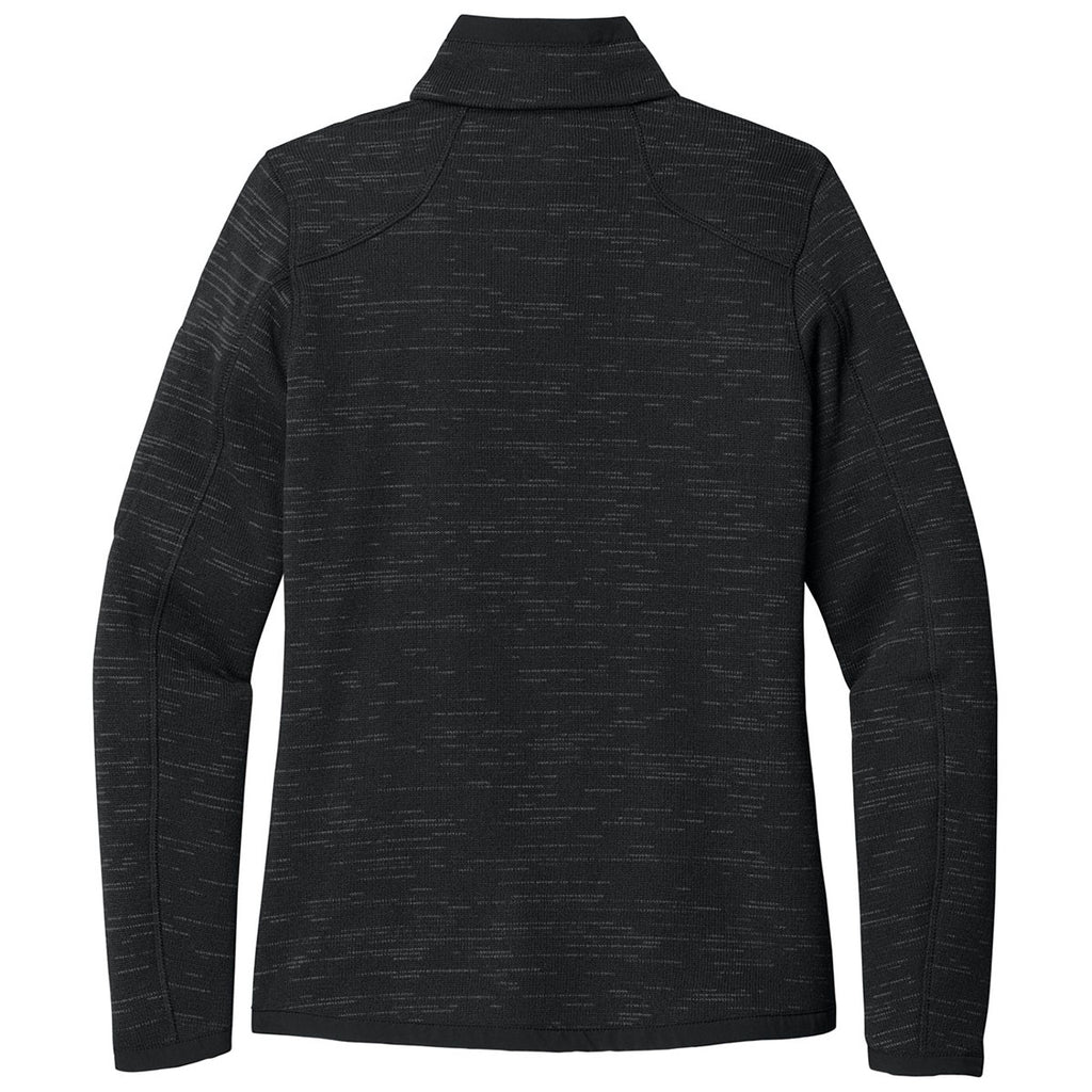 Eddie Bauer Women's Black Sweater Fleece Full Zip