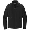 Eddie Bauer Men's Black Rugged Ripstop Softshell Jacket