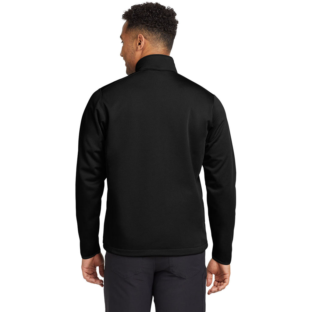 Eddie Bauer Men's Black Weather-Resist Softshell Jacket