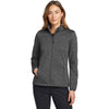 Eddie Bauer Women's Black Heather/Black StormRepel Soft Shell Jacket