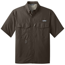 Eddie Bauer Men's Boulder Grey S/S Performance Fishing Shirt