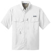 Eddie Bauer Men's White S/S Performance Fishing Shirt