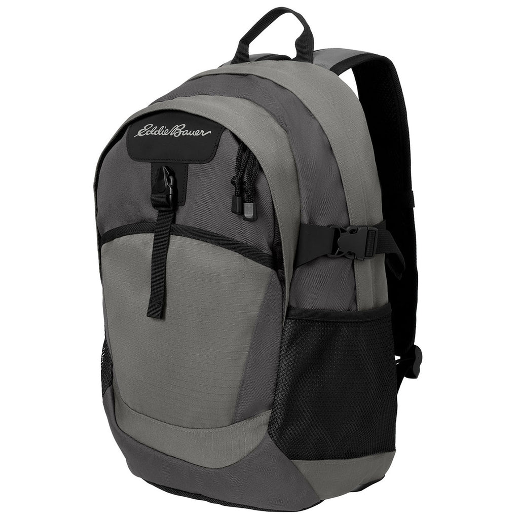 Eddie Bauer Pewter Grey/Grey Steel Ripstop Backpack