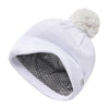 UNRL Unisex White Elite Winter Knit Beanie