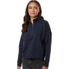 Independent Trading Co. Women's Classic Navy Perform Quarter-Zip Pullover